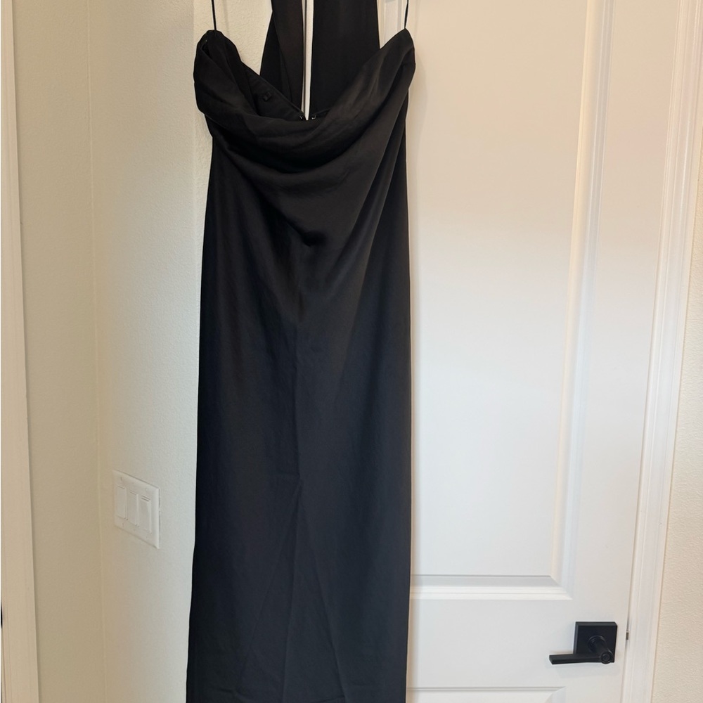 Abercrombie & Fitch Strapless Black Dress